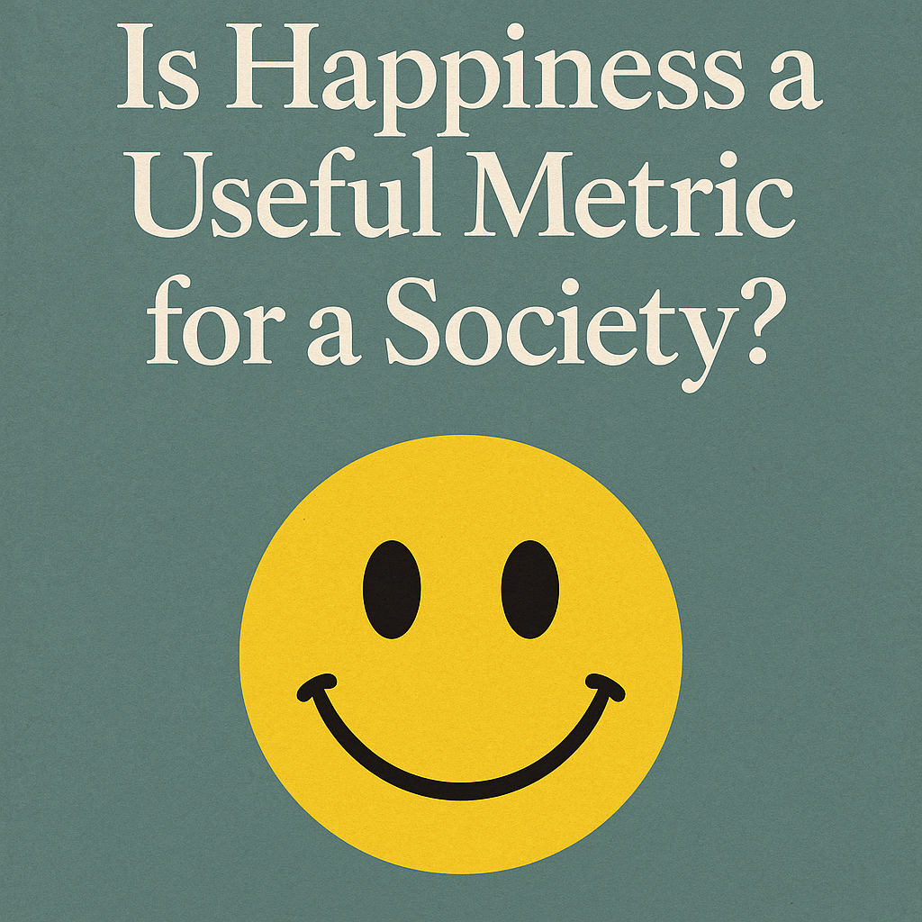 Can Happiness Truly Measure a Society’s Well‑Being