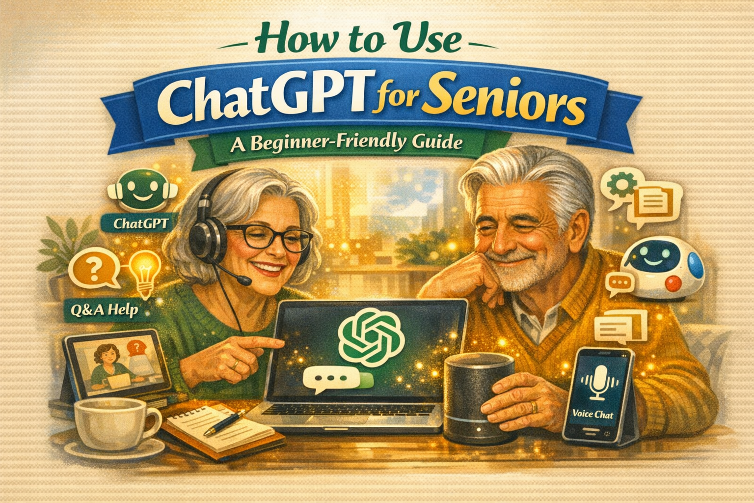 How to Use ChatGPT for Seniors: A Beginner-Friendly Guide