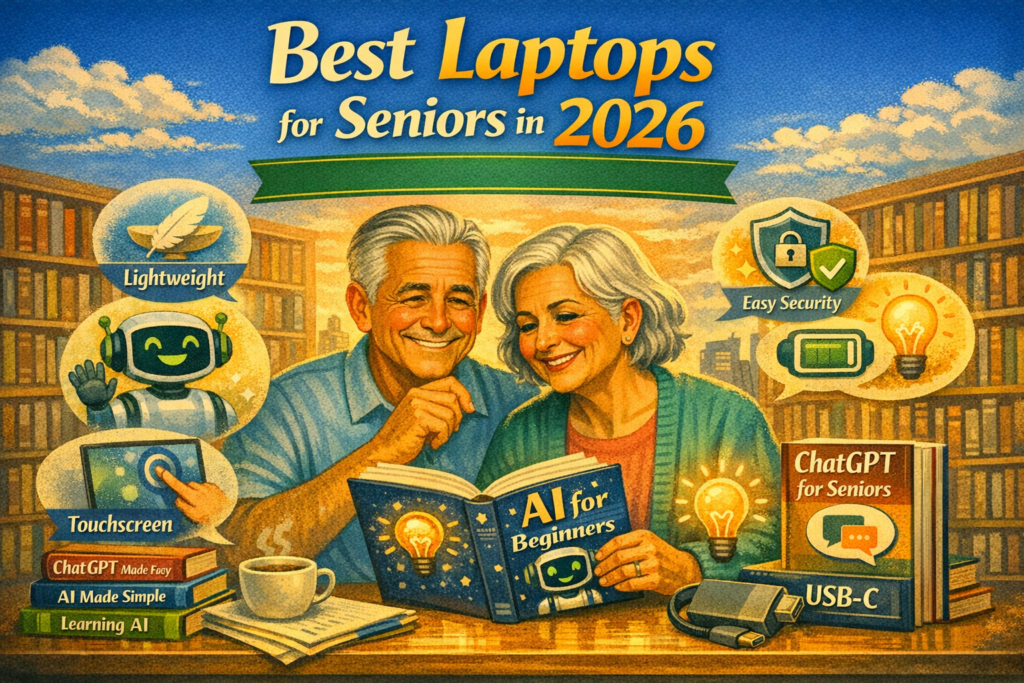 Best Laptops for Seniors in 2026 (Easy & Simple Computers for Older Adults)